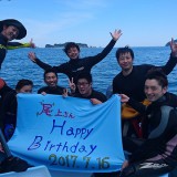 今日は海の日ファンダイブ~(^^♪